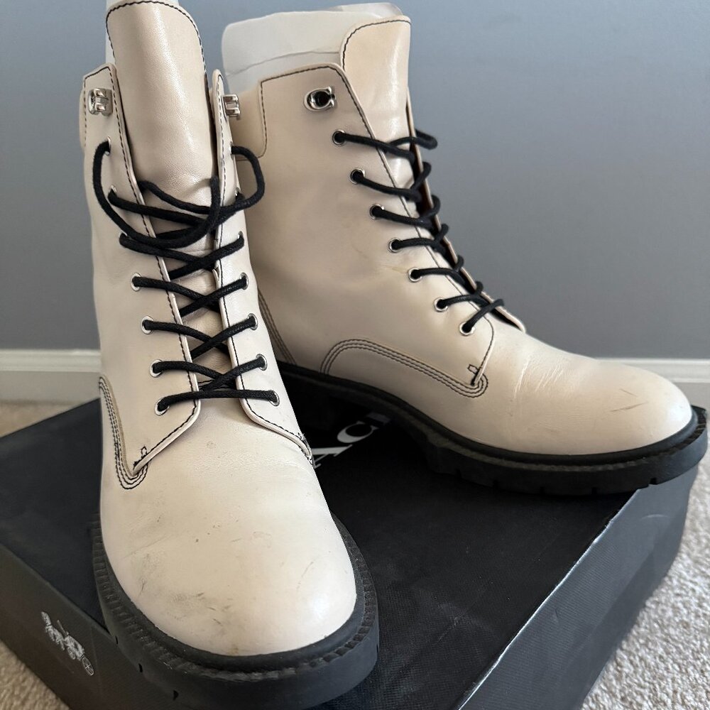 COACH Lorimer Bootie in Chalk